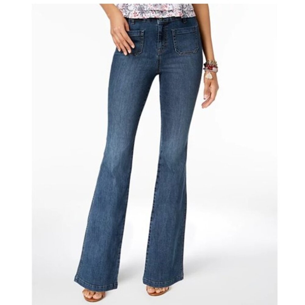 Style & Co Flare Leg Denim Jeans Sz 10
